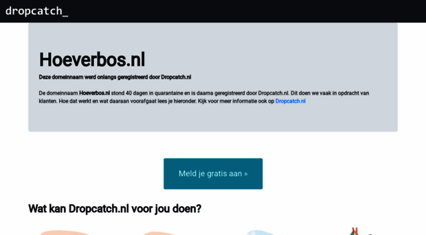 hoeverbos.nl
