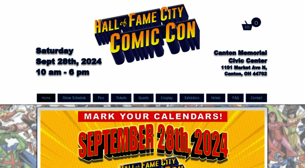 hofcitycomiccon.com