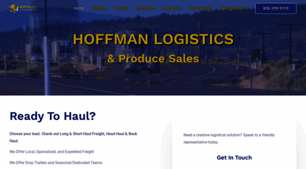 hoffmanlogistics.com