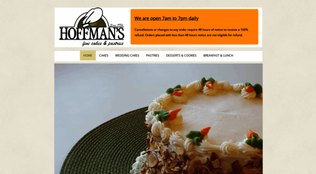 hoffmansfinecakes.com