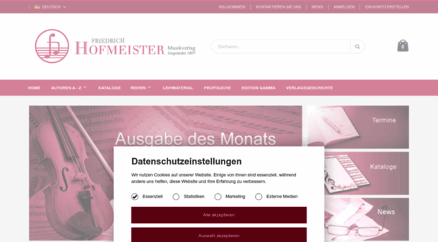 hofmeister-musikverlag.com