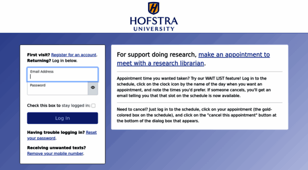 hofstra.mywconline.com