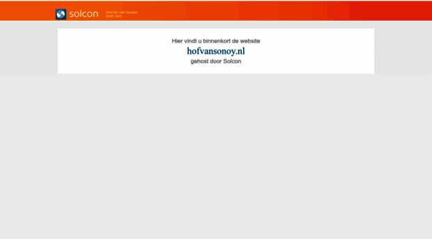 hofvansonoy.nl