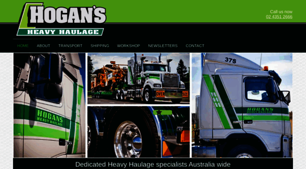 hogansheavyhaulage.com