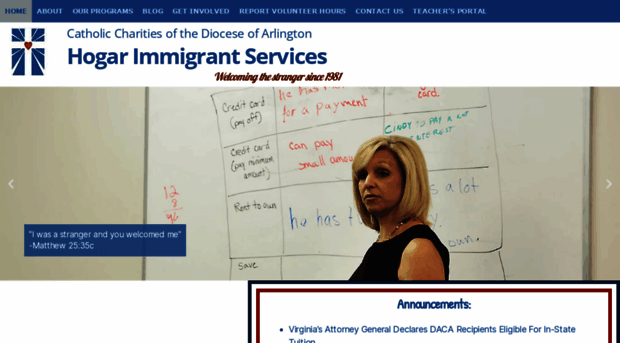 hogarimmigrantservices.org