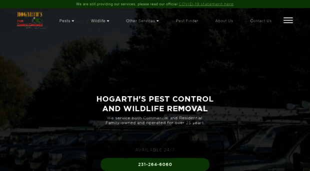 hogarthspestcontrol.com