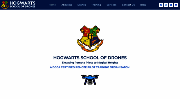 hogwartsdrones.com