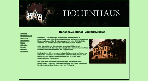 hohenhaus.net