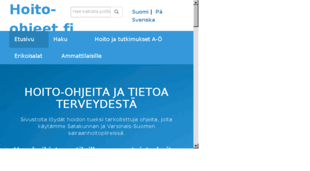 hoito-ohjeet.fi