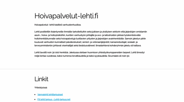 hoivapalvelut-lehti.fi