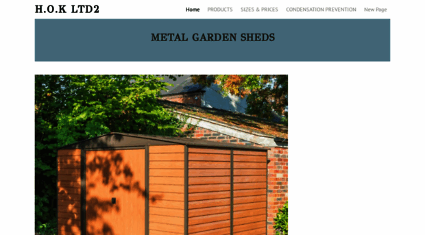 hok2metalgardensheds.com