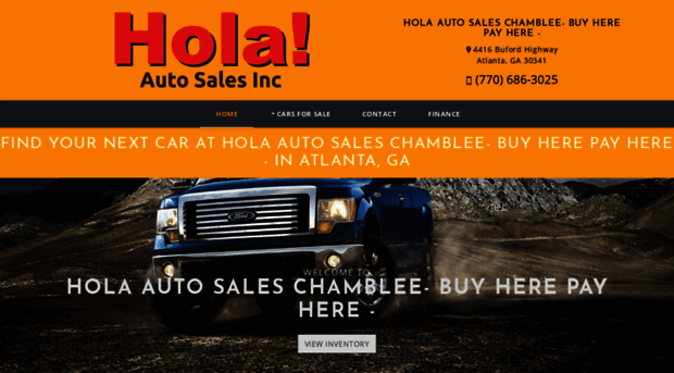 holaautosaleschamblee.com