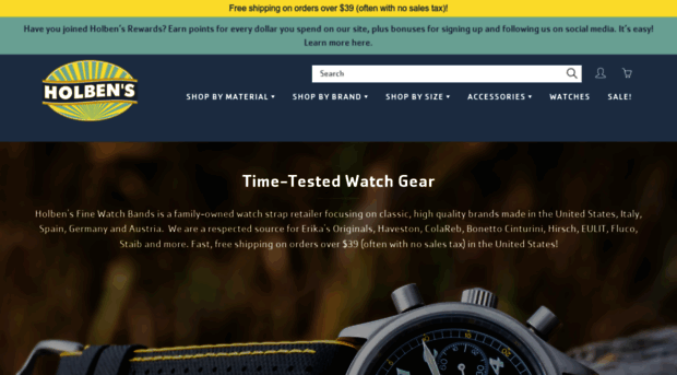 holbensfinewatchbands.com