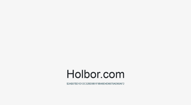 holbor.com