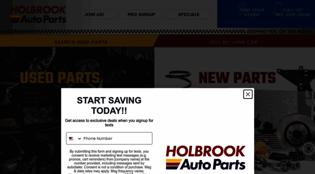 holbrookautoparts.com