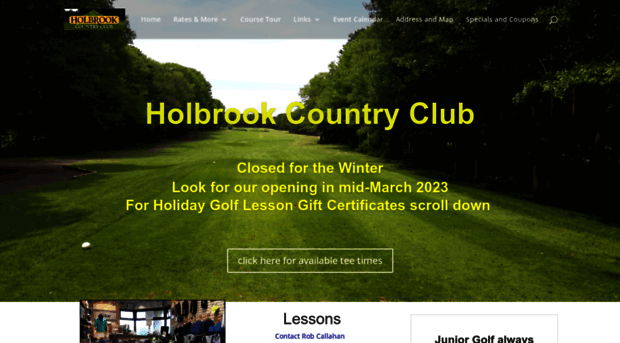 holbrookccgolf.com