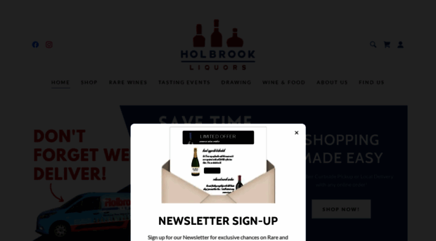 holbrookliquors.com