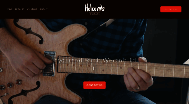 holcombguitars.com