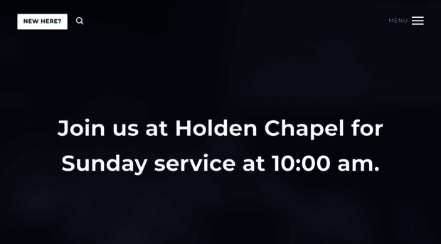 holdenchapel.org