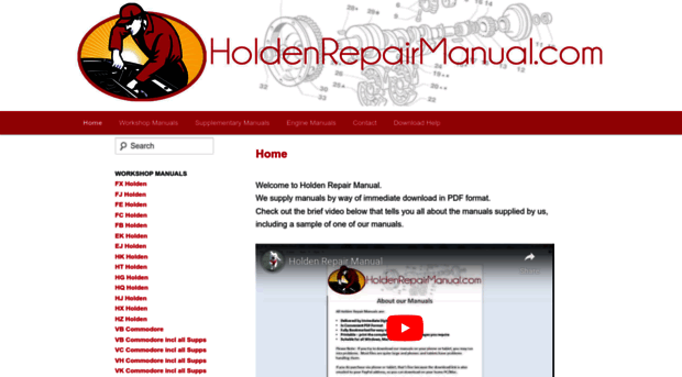 holdenrepairmanual.com