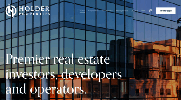 holderproperties.com