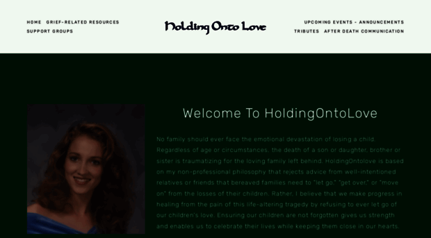 holdingontolove.com