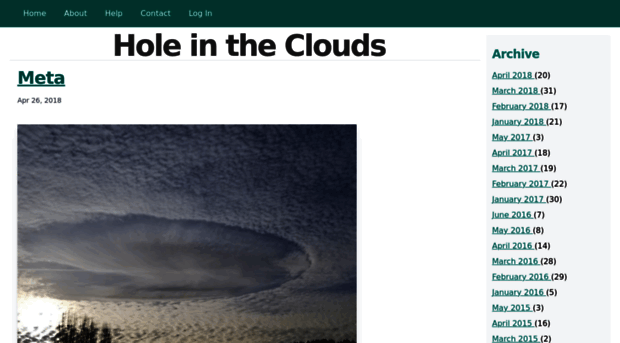 holeintheclouds.net