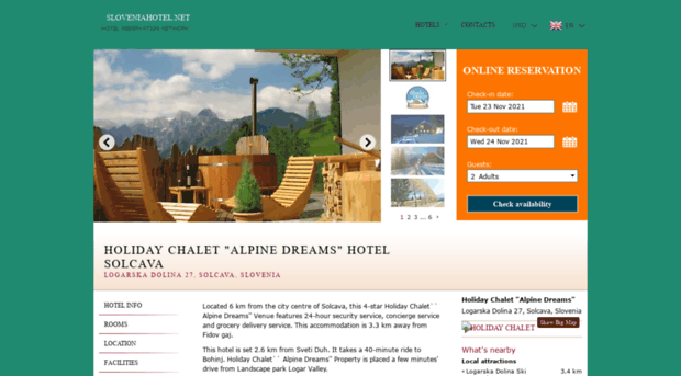 holiday-chalet-alpine-dreams.sloveniahotel.net