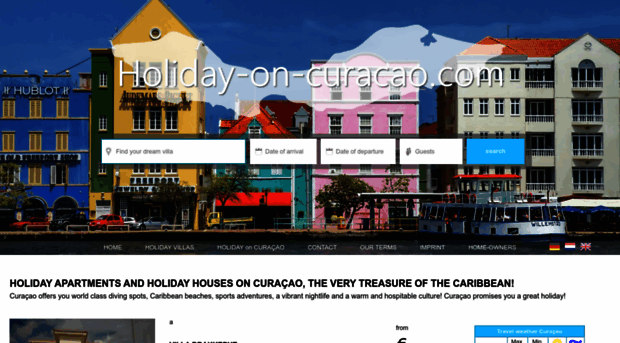 holiday-on-curacao.com