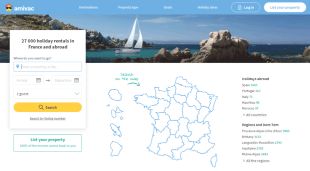 holiday-rentals.amivac.com