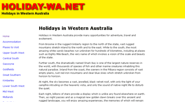 holiday-wa.net