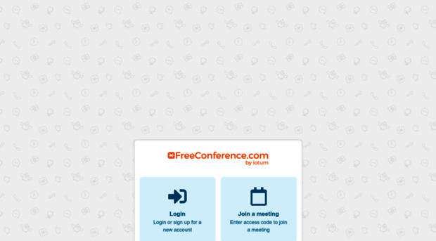 holiday.freeconference.com