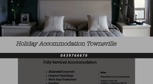 holidayaccommodationtownsville.com