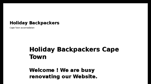 holidaybackpackers.co.za