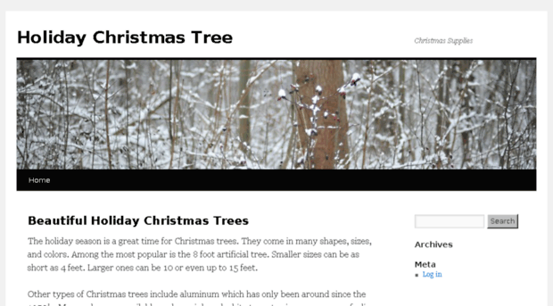 holidaychristmastree.com