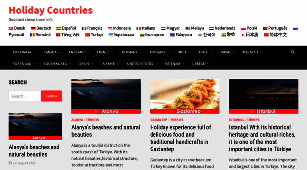 holidaycountries.com