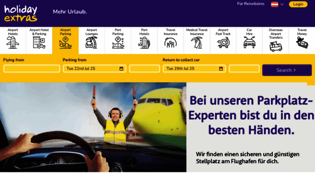 holidayextras.at