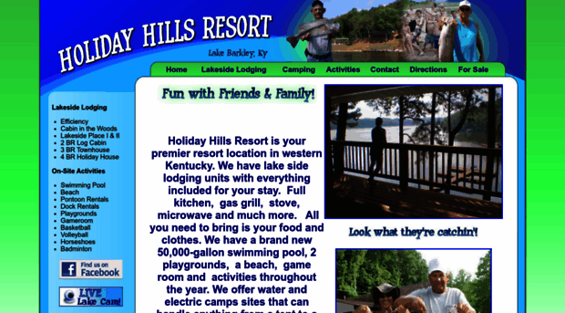 holidayhillsresort.com