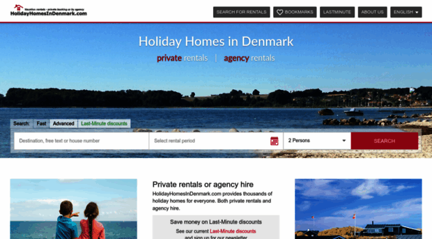 holidayhomesindenmark.com