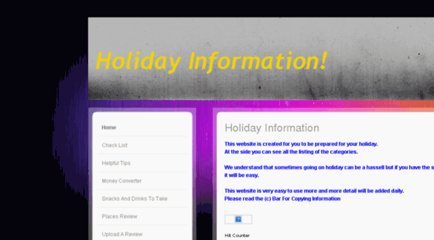 holidayinformation.jimdo.com