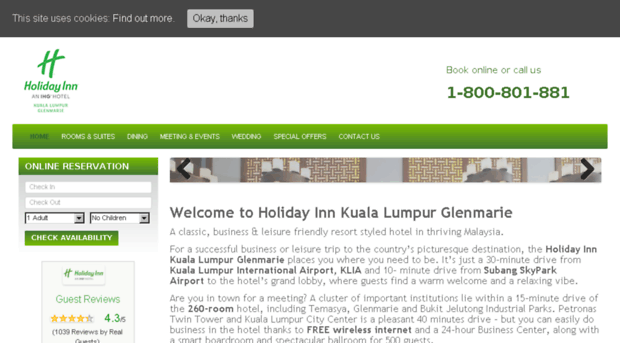 holidayinnglenmarie.com