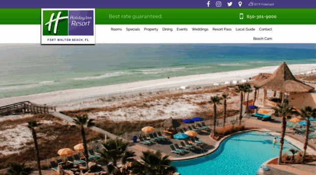 holidayinnresortfortwaltonbeach.com