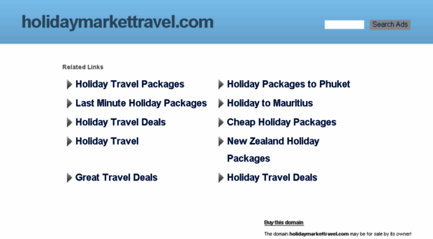 holidaymarkettravel.com