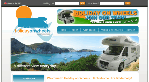 holidayonwheels.co.uk