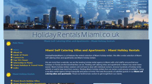 holidayrentalsmiami.co.uk