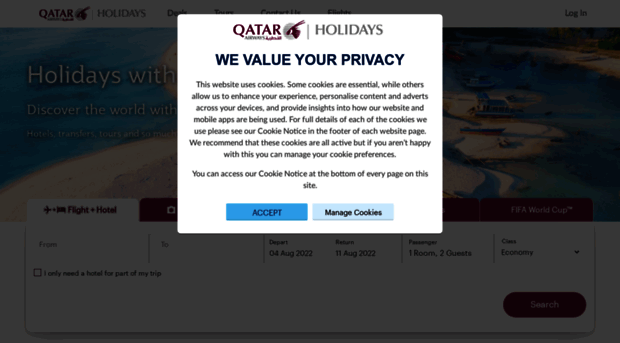 holidays.qatarairways.com