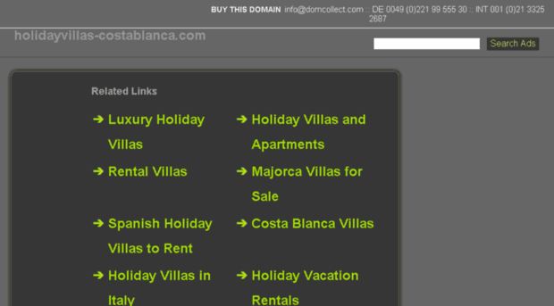 holidayvillas-costablanca.com