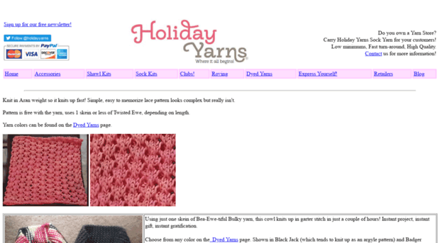 holidayyarns.com