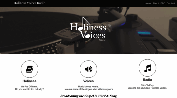 holinessvoicesradio.org