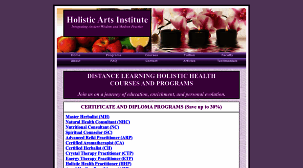 holisticartsinstitute.com